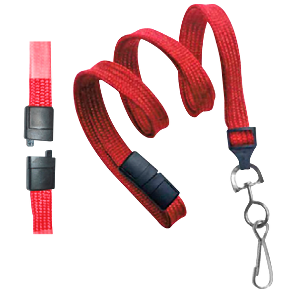 10mm Lanyard with Clasp and Carabiner [QRP10MMCS-x]