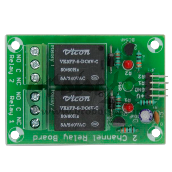 2 Relays Board for TESA® SMARTair™ Wall Reader [STCRPLACA2]