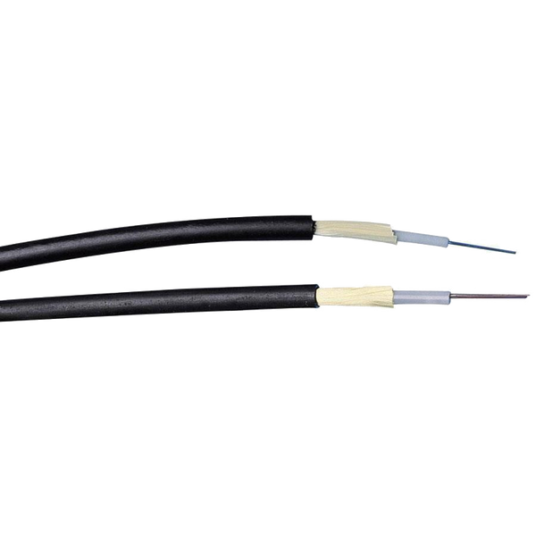 EXCEL® OM1 8 Core Fibre Optic 62.5/125 Loose Tube LSOH Black Cable [200-067]