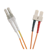 OM2 FO Patch Lead LC-SC 50/125 Duplex LS0H Orange 3 M [200-174]