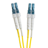 OS2 FO Patch Lead LC-LC 09/125 Duplex LS0H Yellow 10 M [200-201]