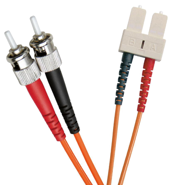 OM2 FO Patch Lead ST-SC 50/125 Duplex LS0H Orange 1 M [200-216]