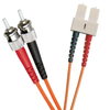 OM2 FO Patch Lead ST-SC 50/125 Duplex LS0H Orange 2 M [200-218]