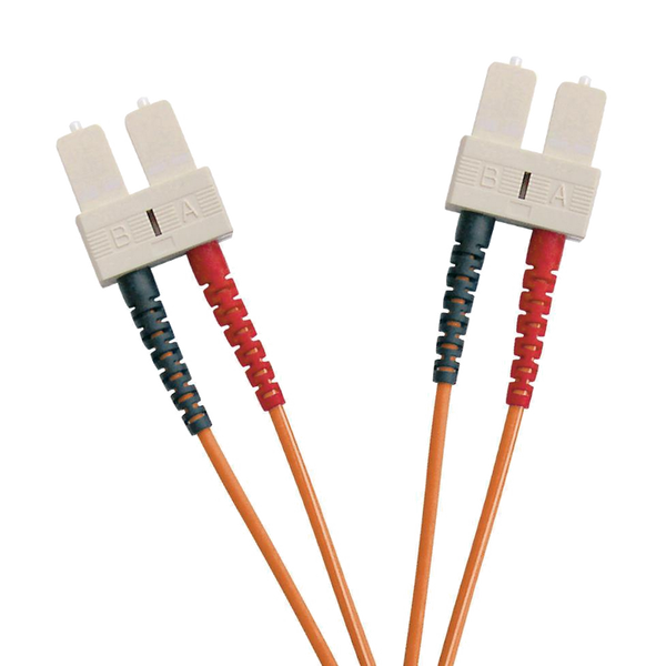 OM2 FO Patch Lead SC-SC 50/125 Duplex LS0H Orange 1 M [200-224]