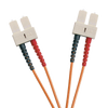 OM2 FO Patch Lead SC-SC 50/125 Duplex LS0H Orange 1 M [200-224]