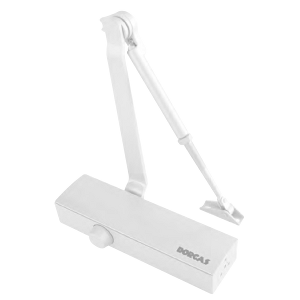 DORCAS® Hydraulic Door Closer DC3 SA H - White [22233/W]