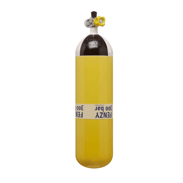 6 Liter Steel Bottle with 300 Br Blind Valve [314.006.00]