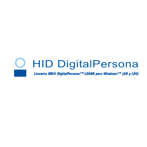 HID® DigitalPersona™ LOGON License for Windows™ (AD and LDS) [63193-ALT-100]