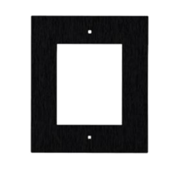 Frame for Recessed Installation for Box 2N® of 1 Black Module [9155011B]