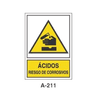 Warning & Danger Signboard Type 1 (Plastic Sheet - Class A) [A-211-A]