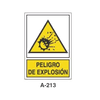 Warning & Danger Signboard Type 1 (Plastic Sheet - Class B) [A-213-B]