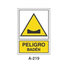 Warning & Danger Signboard Type 1 (Plastic Sheet - Class B) [A-219-B]