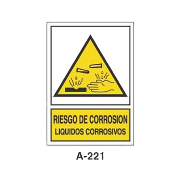 Warning & Danger Signboard Type 1 (Plastic Sheet - Class A) [A-221-A]