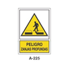 Warning & Danger Signboard Type 1 (Plastic Sheet - Class B) [A-225-B]