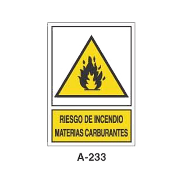 Warning & Danger Signboard Type 1 (Plastic Sheet - Class B) [A-233-B]