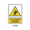 Warning & Danger Signboard Type 2 (Plastic Sheet - Class A) [A-246-A]