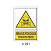 Warning & Danger Signboard Type 2 (Plastic Sheet - Class A) [A-251-A]