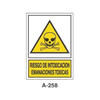 Warning & Danger Signboard Type 2 (Plastic Sheet - Class B) [A-258-B]