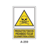 Warning & Danger Signboard Type 2 (Plastic Sheet - Class A) [A-259-A]