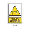 Warning & Danger Signboard Type 3 (Plastic Sheet - Class B) [A-298-B]