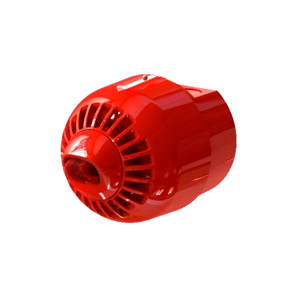 UTC™ Aritech™ 2000 Series Wall Mount Sounder/VAD, Multi-Tone, Deep Base, RED Flash [ASW2367]