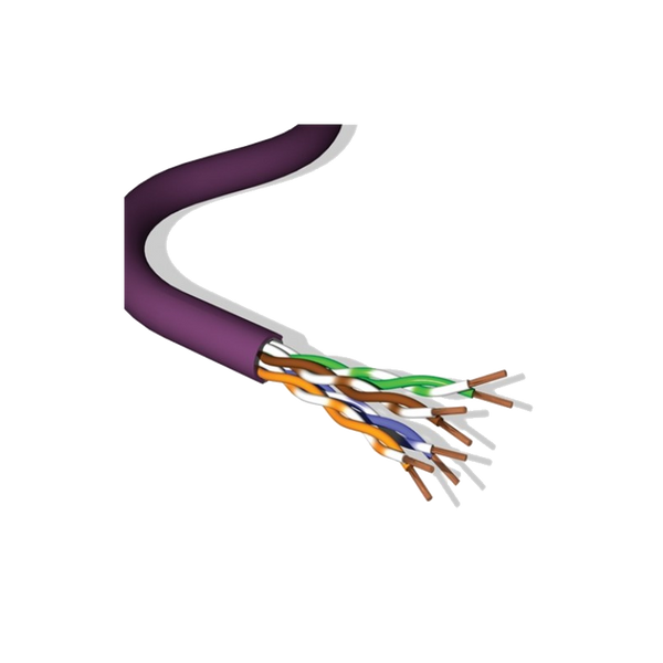 UTP BRAND-REX® Cat6 Violet Cable [ C6U-HF1-RLX-305VT]