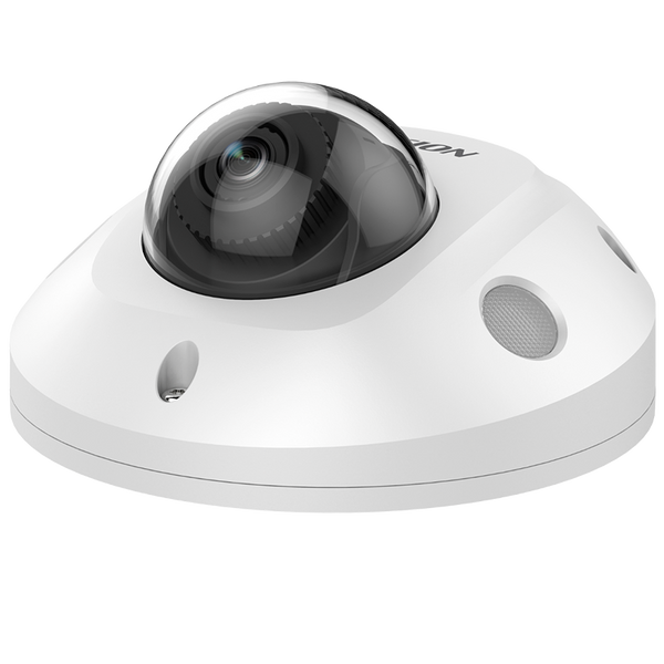 HIKVISION™ 4MPx 2.8mm Compact IP Mini Dome with  IR 30m (+Audio and Alarm) - Black [DS-2CD2546G2-IS]