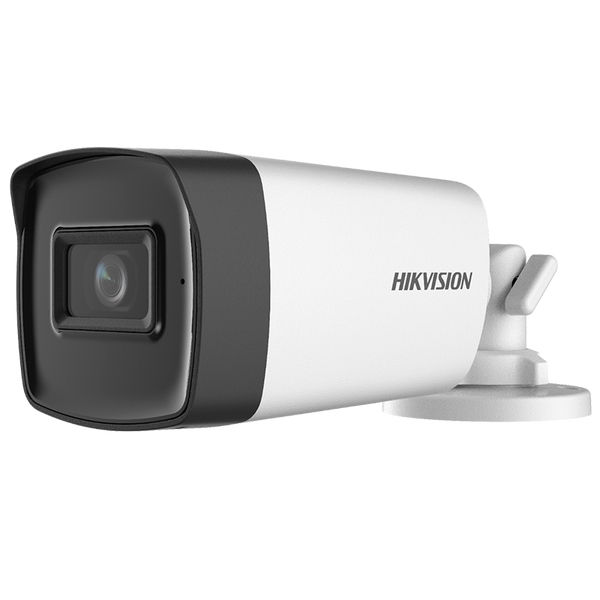 HIKVISION™ HD-TVI 5MPx 2.8mm Bullet Camera with IR EXIR 40m (+Audio) [DS-2CE17H0T-IT3FS]