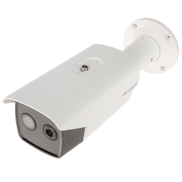 HIKVISION™ Bi-Spectral IP Camera with  Thermal 320x240 + Optic 2MPx (+Audio & Alarm) and IR 40m [DS-2TD2617-3/V1]