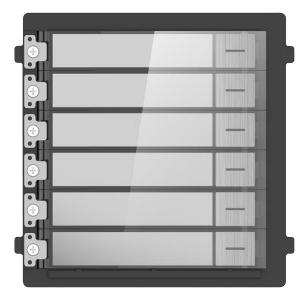 Módulo de Pulsadores para Interfonos IP HIKVISION™ (Acero Inoxidable AISI-304)//Push-Button Module for HIKVISION™ IP Intercom (AISI-304 Stainless Steel)