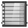 Módulo de Pulsadores para Interfonos IP HIKVISION™ (Acero Inoxidable AISI-304)//Push-Button Module for HIKVISION™ IP Intercom (AISI-304 Stainless Steel)