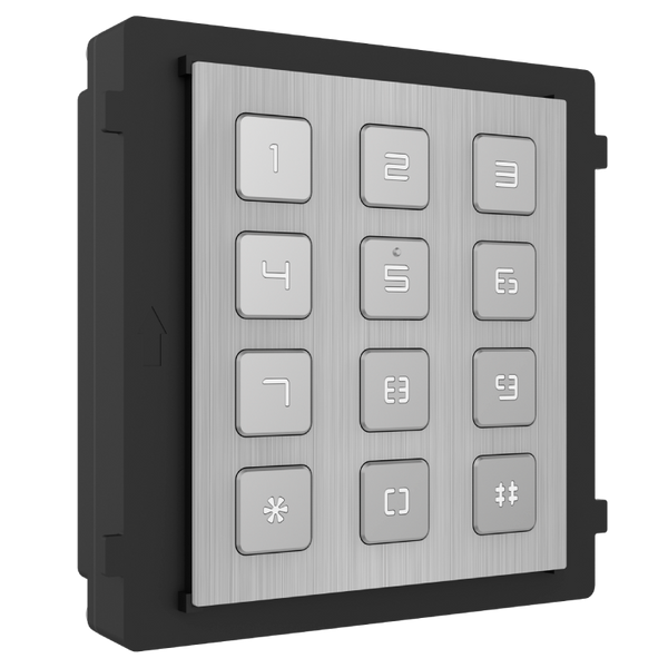 Módulo de Teclado para Interfonos IP HIKVISION™ (Acero Inoxidable AISI-304)//Keypad Module for HIKVISION™ IP Intercom (AISI-304 Stainless Steel)