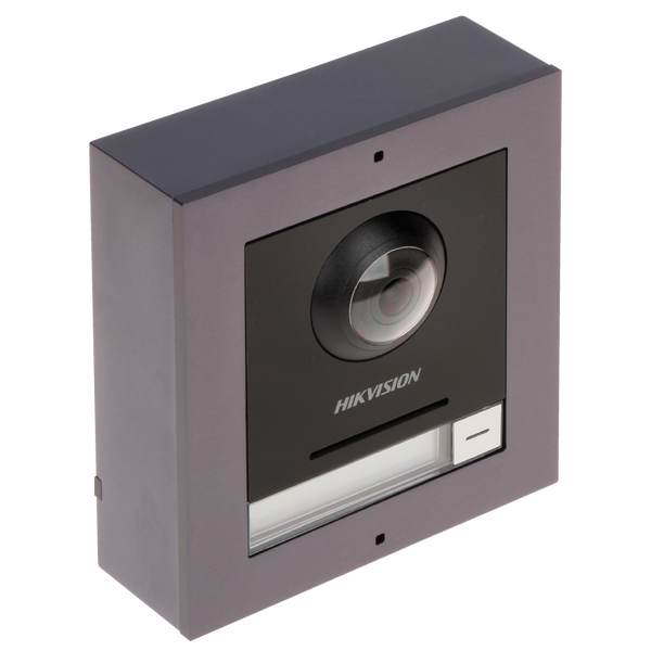 Unidad Principal para Interfonos IP HIKVISION™ (Acero Inoxidable AISI-304)//HIKVISION™ IP Intercom Main Unit (AISI-304 Stainless Steel)