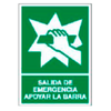 Emergency/Evacuation Signboard Type 1 (Plastic Sheet - Class A) [E-304-A]