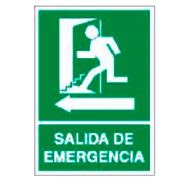 Emergency/Evacuation Signboard Type 1 (Plastic Sheet - Class A) [E-307-A]