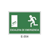 Emergency/Evacuation Signboard Type 2 (Plastic Sheet - Class A) [E-354-A]