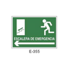 Emergency/Evacuation Signboard Type 2 (Plastic Sheet - Class A) [E-355-A]