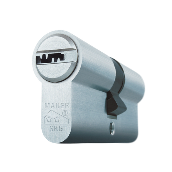 MAUER® Elite™ Double Cylinder (46/51mm) Nickel [E4651N]