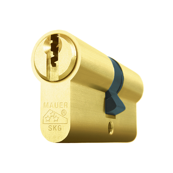 MAUER® Elite™ Double Cylinder (46/61mm) Brass [E4661L]