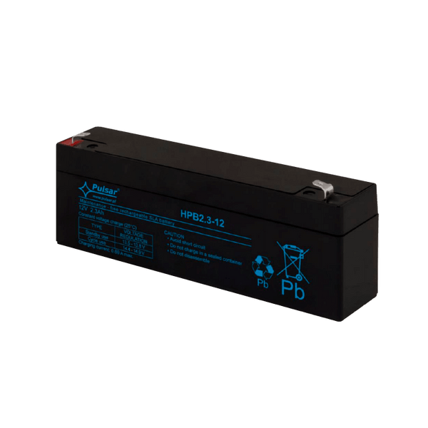 PULSAR® HPB Serie 12 VDC/2.3Ah Battery (5-8 Years Lifespan) [HPB2.3-12]