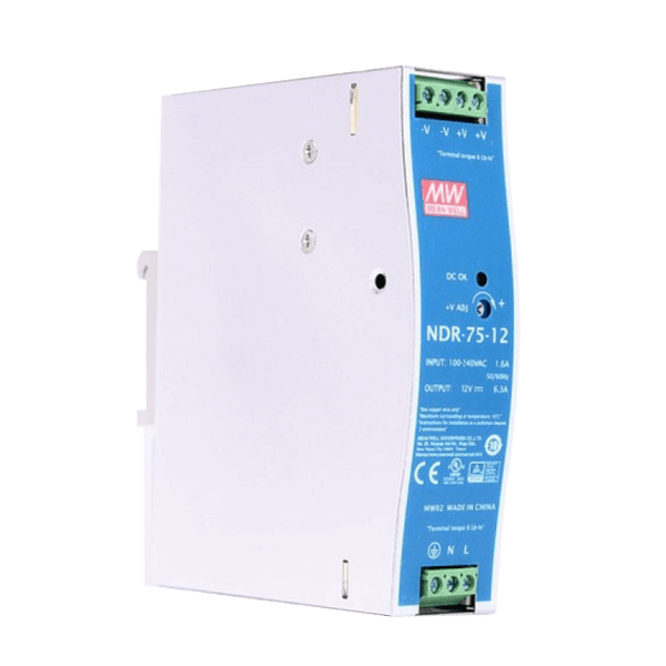 MEANWELL® NDR-75 Power Supply Unit [NDR-75-12]