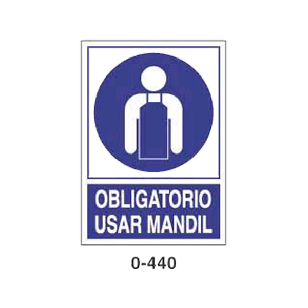 Mandatory Signboard Type 2 (Plastic Sheet - Class A) [O-440-A]