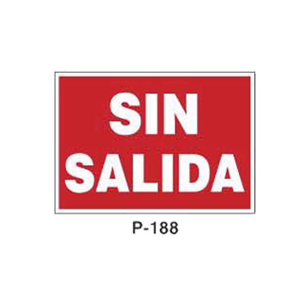 Prohibition and Fire Signboard Type 3 (Plastic Sheet - Class A) [P-188-A]