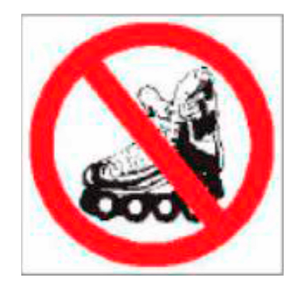 Prohibition and Fire Signboard Type 3 (Plastic Sheet - Class A) [P-193-A]