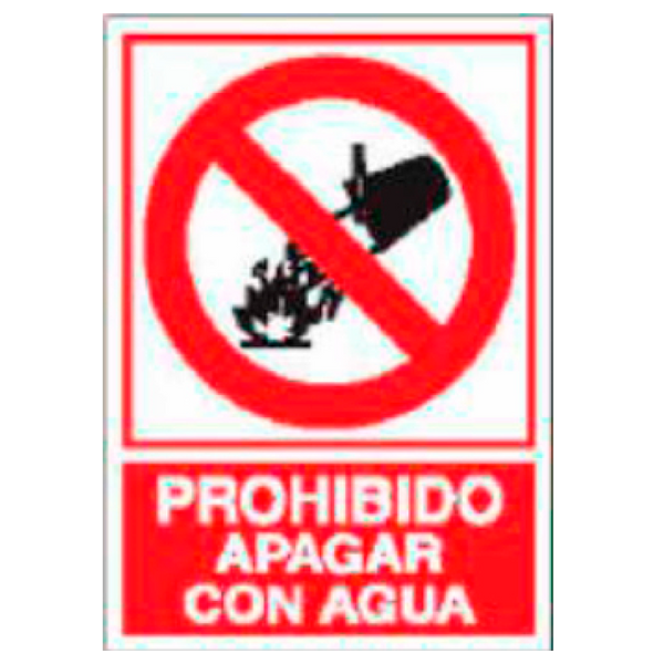 Prohibition and Fire Signboard Type 4 (Plastic Sheet - Class A) [P-238-A]