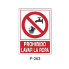 Prohibition and Fire Signboard Type 5 (Plastic Sheet - Class B) [P-263-B]