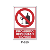 Prohibition and Fire Signboard Type 5 (Plastic Sheet - Class B) [P-269-B]