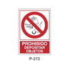 Prohibition and Fire Signboard Type 5 (Plastic Sheet - Class B) [P-272-B]