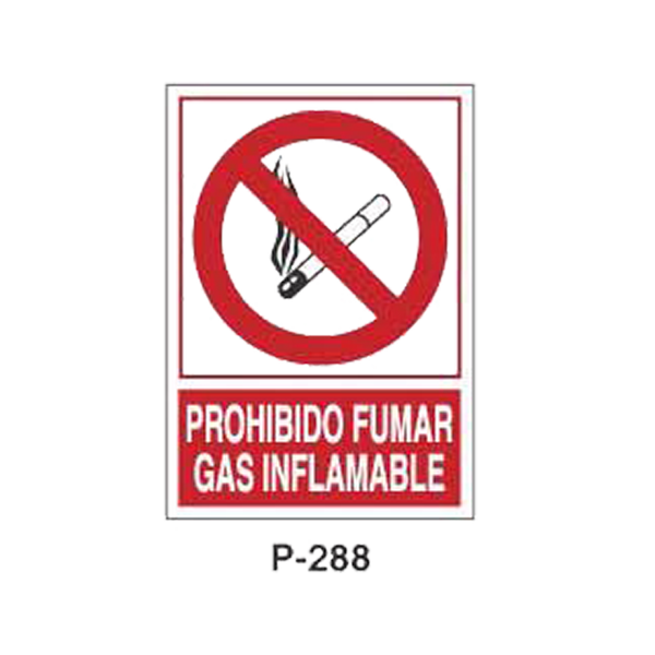 Prohibition and Fire Signboard Type 6 (Plastic Sheet - Class A) [P-288-A]