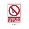 Prohibition and Fire Signboard Type 6 (Plastic Sheet - Class B) [P-288-B]